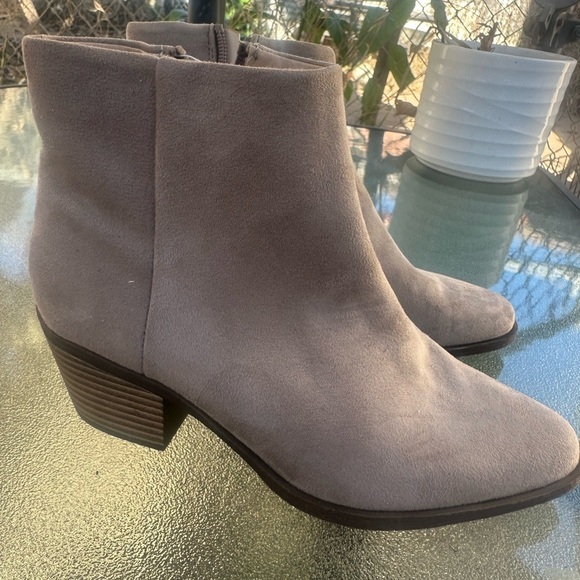 bp Shoes - BP Wallis Taupe Ankle Booties, Size 6.5M NWOB